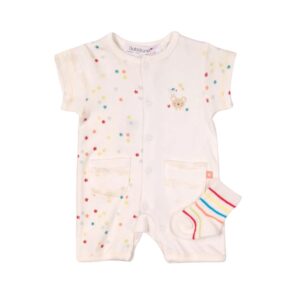 overal letní a ponožky