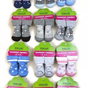 ponožky kojenecké na kartě (0 až 6m)