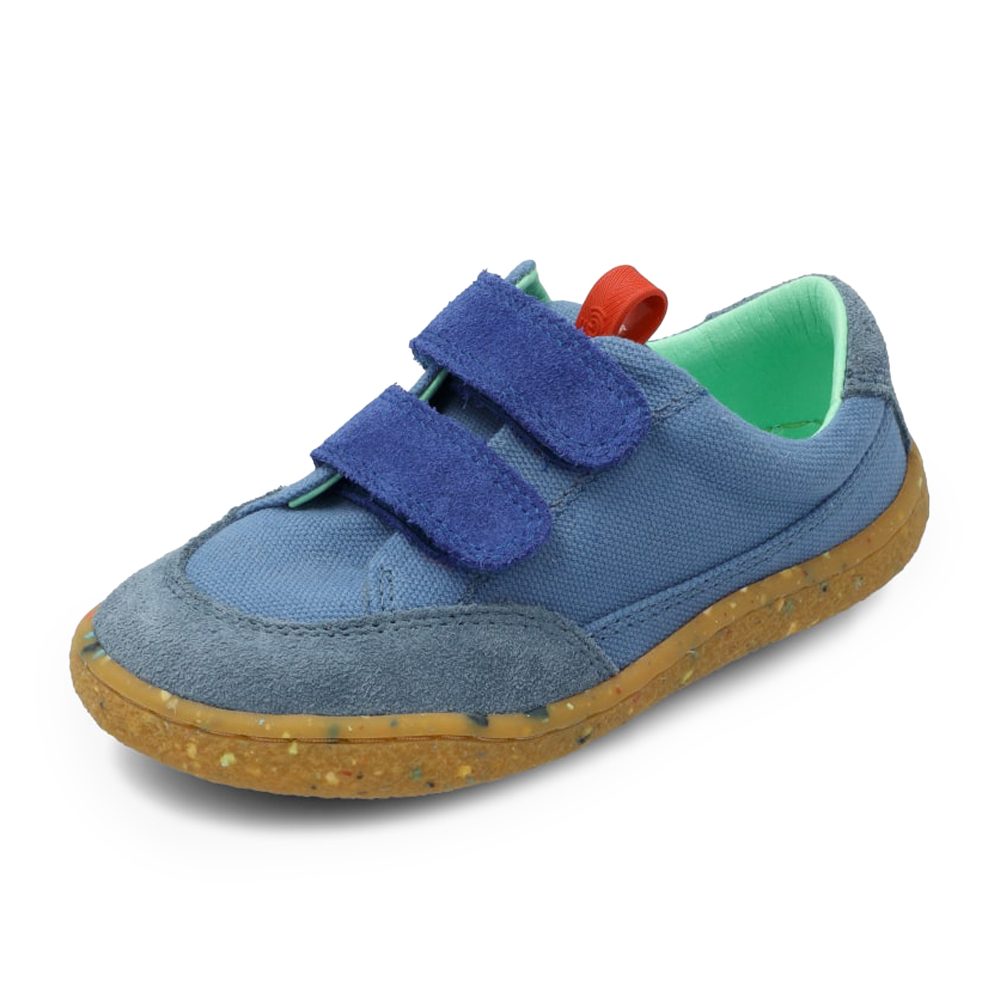 Barefoot chlapecké tenisky GROUNDIES AMSTERDAM BLUE