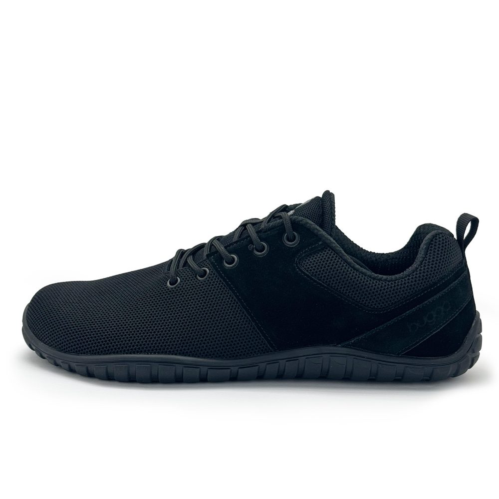 Barefoot textilní tenisky BUGGA MERDY Black B00194-10 - 46
