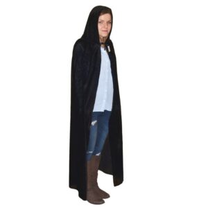 Černý plášť 130cm