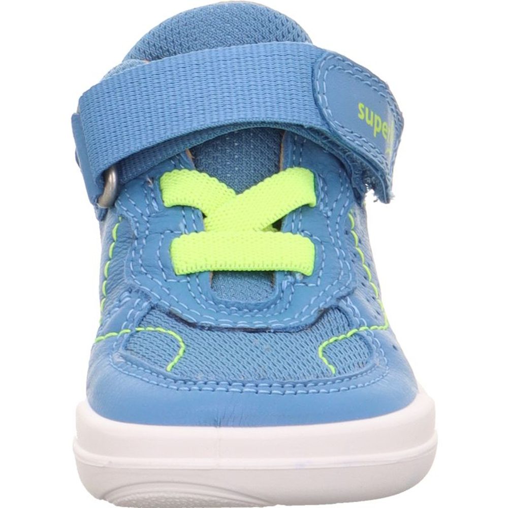 Chlapecké barefit tenisky SUPERFREE Light Blue/Yellow Superfit 1-000529-8400 - 28