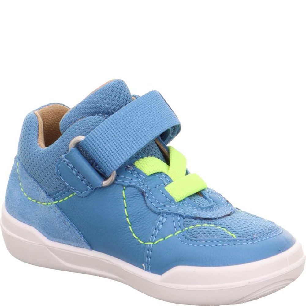 Chlapecké barefit tenisky SUPERFREE Light Blue/Yellow Superfit 1-000529-8400 - 28