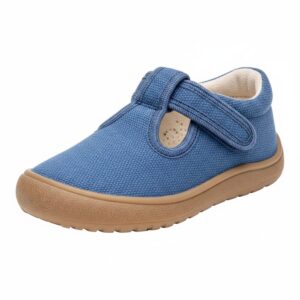 Chlapecké barefoot přezůvky KIRBY JEANS Protetika - modrá - 27