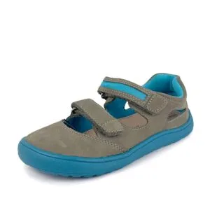 Chlapecké barefoot sandály PROTETIKA NERY KHAKI šedá - 32