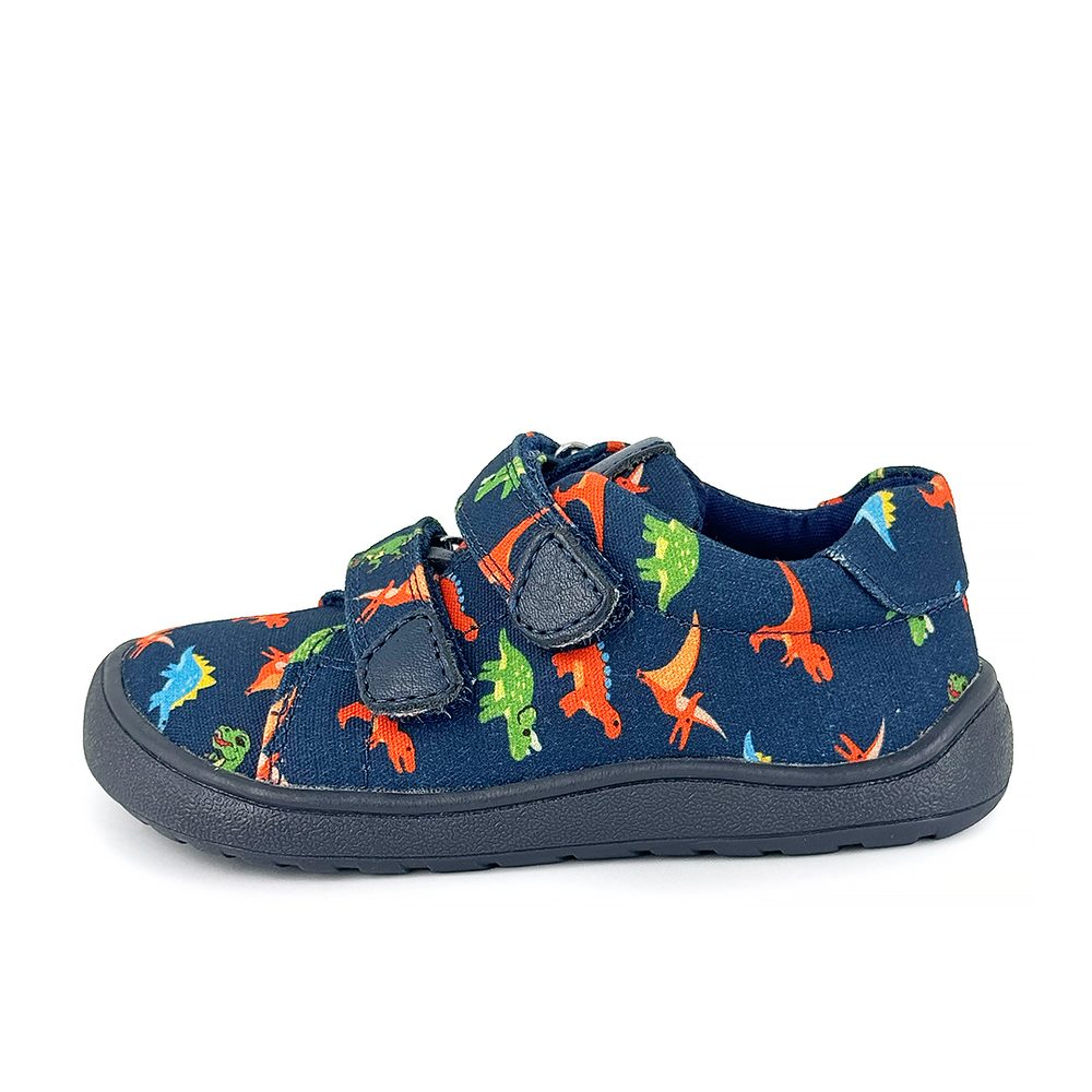 Chlapecké barefoot tenisky KORO DINO Protetika modré - 32
