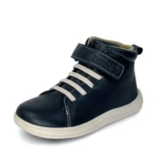 Chlapecké celoroční barefoot boty Bugga KAMA Navy  B00200-04 - 33