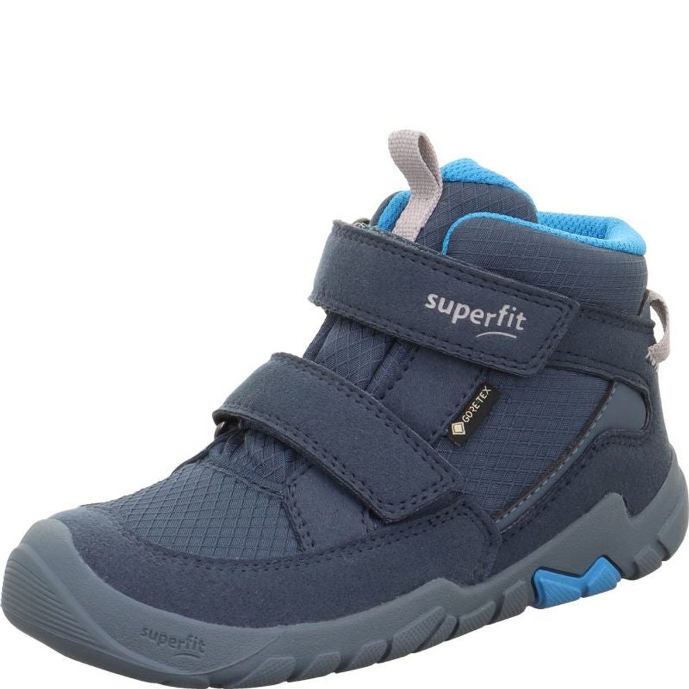 Chlapecké kotníkové tenisky Superfit barefit TRACE GTX Blue/Turquoise 1-006042-8000 - 35