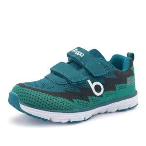 Chlapecké lehké sportovní tenisky BUGGA HONE Blue/Brown/Green - 38