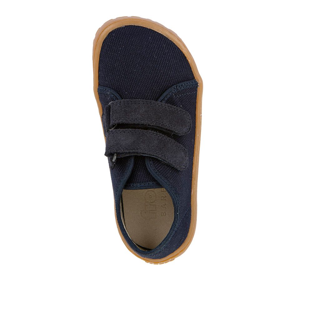 Chlapecké plátěné barefoot tenisky CANVAS DARK BLUE Froddo G1700440-2 - 31