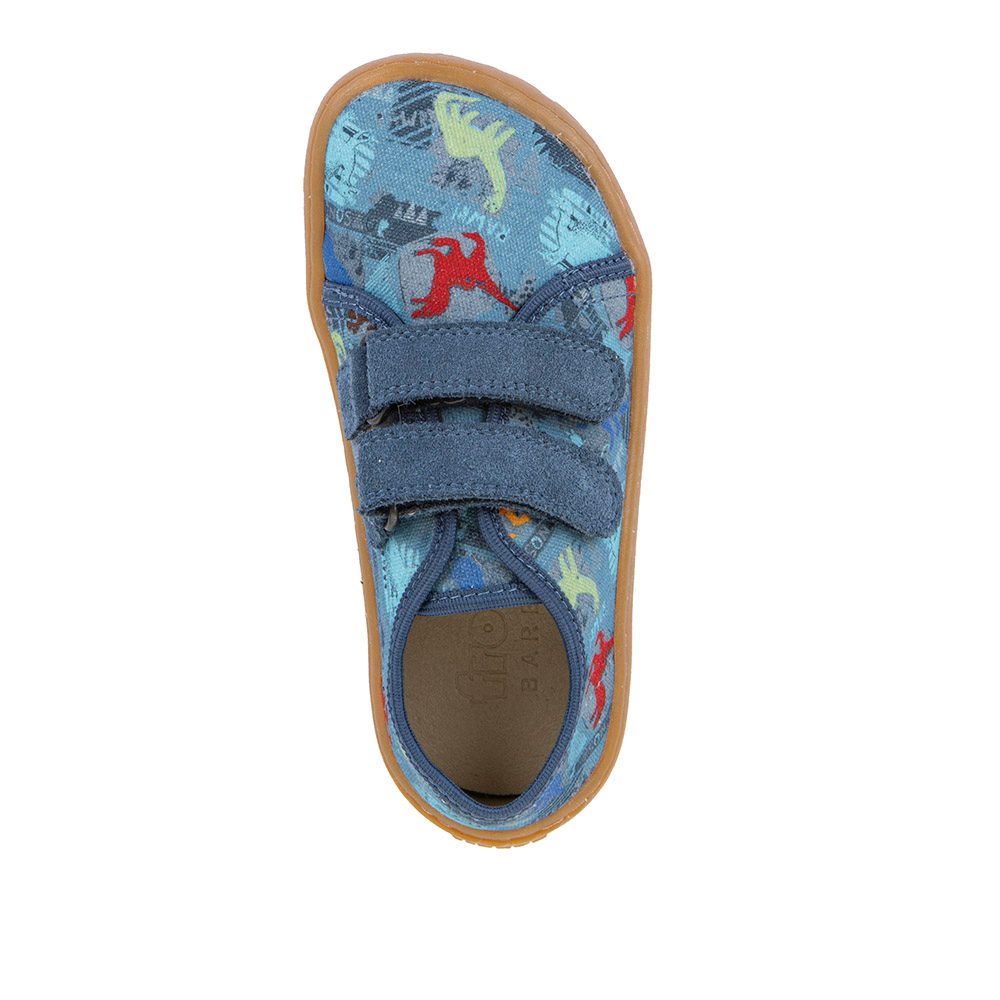 Chlapecké plátěné barefoot tenisky CANVAS DARK DENIM Froddo G1700440-15 - 27