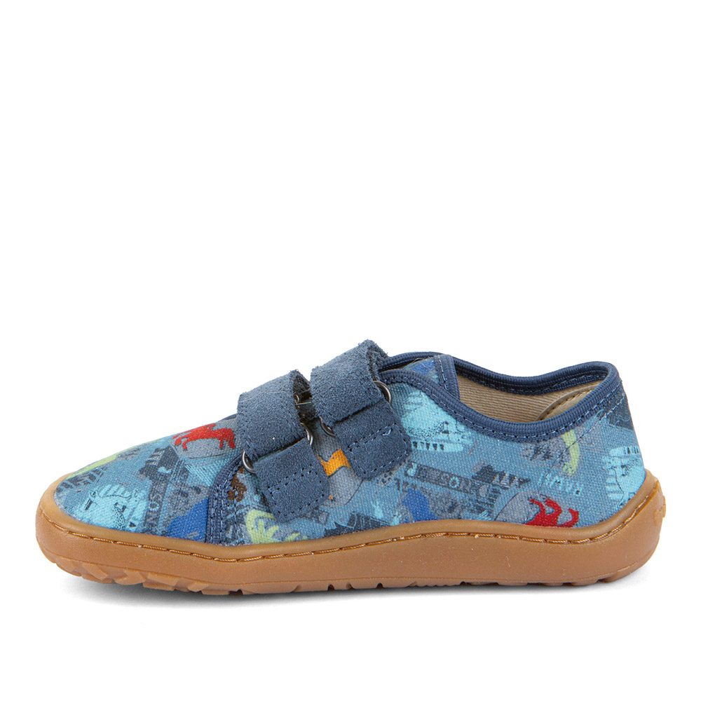 Chlapecké plátěné barefoot tenisky CANVAS DARK DENIM Froddo G1700440-15 - 27