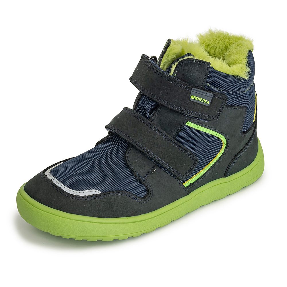Chlapecké zimní barefoot boty GERO GREEN