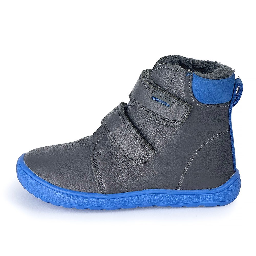Chlapecké zimní barefoot boty PRO-tex Protetika - DARYK GREY - 36