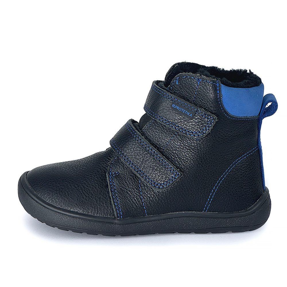 Chlapecké zimní barefoot boty PRO-tex Protetika - DARYK NERO - 35