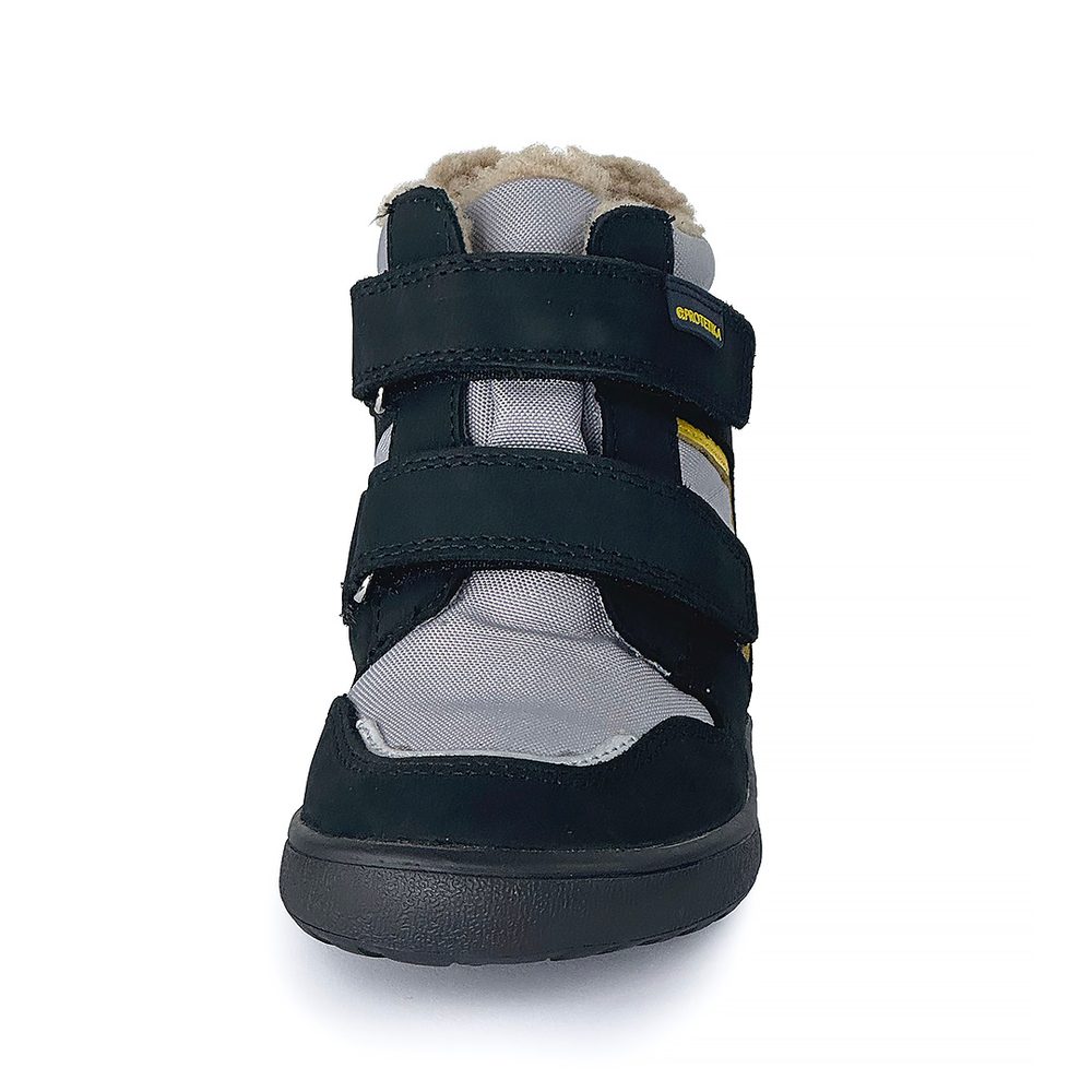Chlapecké zimní barefoot boty PRO-tex Protetika - GERO BLACK - 36