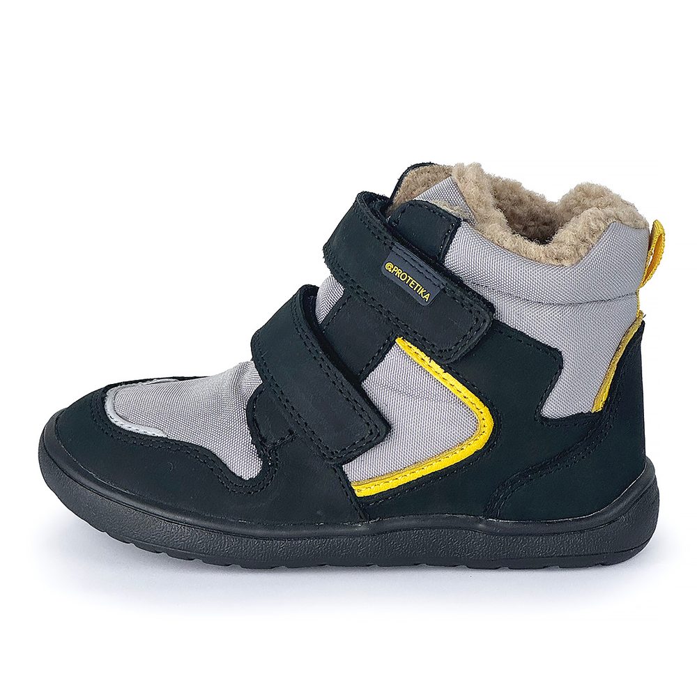 Chlapecké zimní barefoot boty PRO-tex Protetika - GERO BLACK - 36