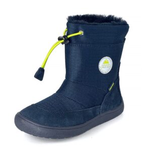 Chlapecké zimní barefoot boty PRO-tex Protetika - HEIKO NAVY - 36