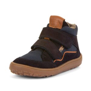 Chlapecké zimní barefoot boty TEX WOOL Dark Blue Froddo G3110266-W - 40