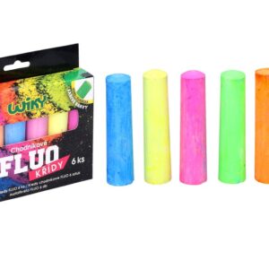 Chodníkové křídy FLUO 6ks