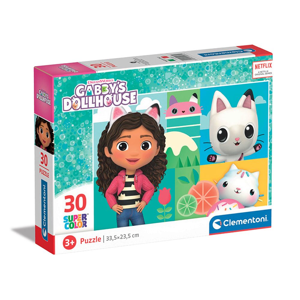 Clementoni - Puzzle Gábinin kouzelný domek 30 dílků
