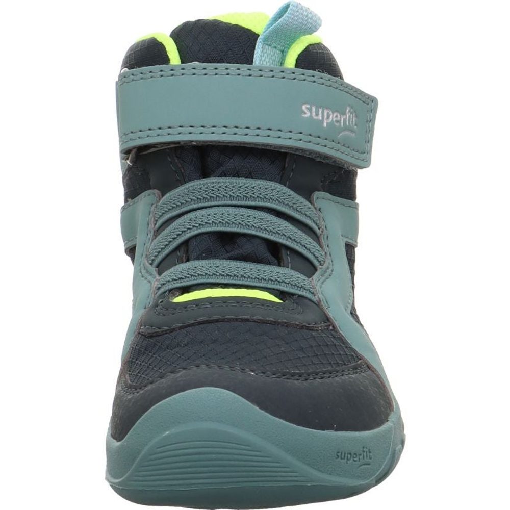 Dětská celoroční barefit obuv Superfit TRACE GTX Green/Yellow 1-006034-7000 - 28