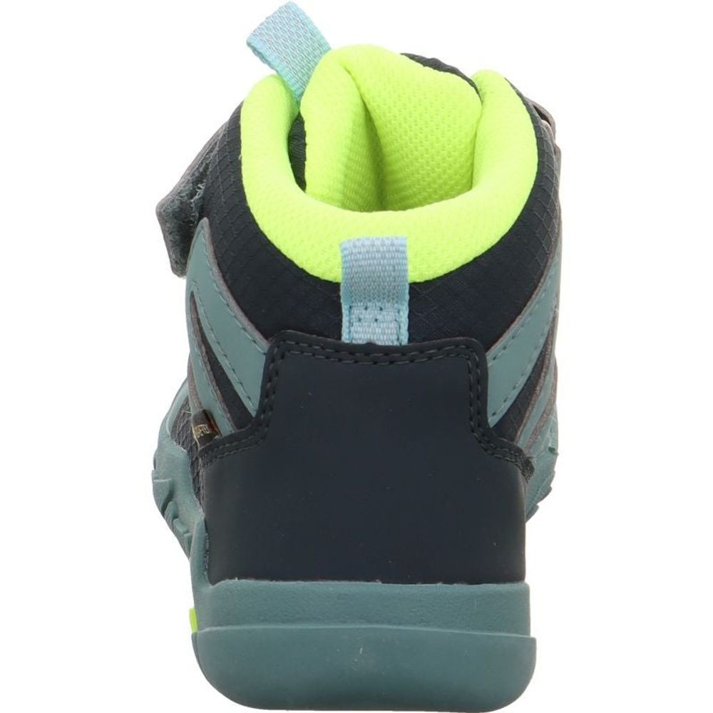 Dětská celoroční barefit obuv Superfit TRACE GTX Green/Yellow 1-006034-7000 - 28