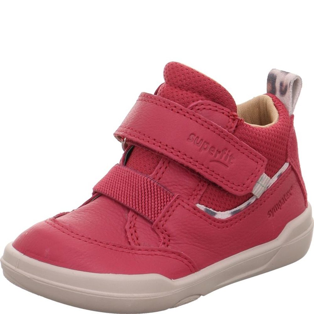 Dětské barefit vyšší tenisky Superfit SUPERFREE Red 1-000549-5000 - 26