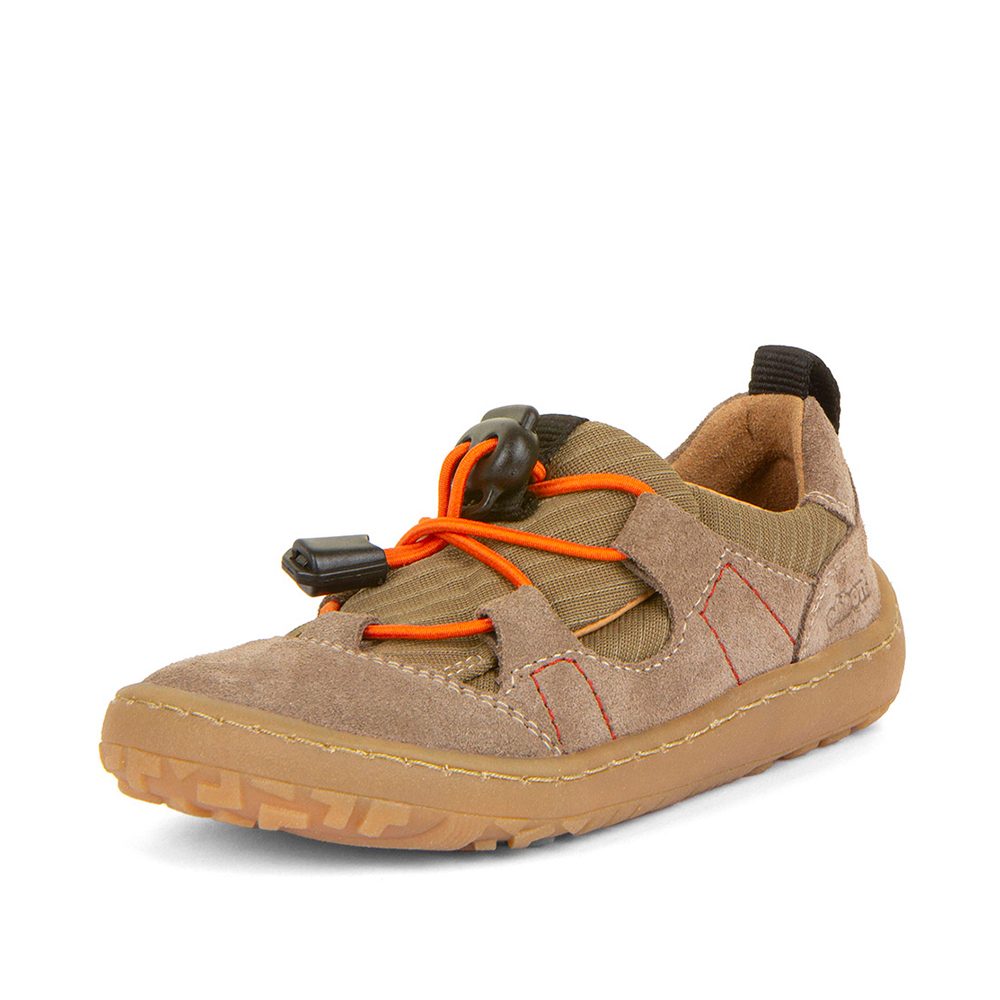 Dětské barefoot tenisky TRACK Olive Froddo G3130243-6 hnědá - 38