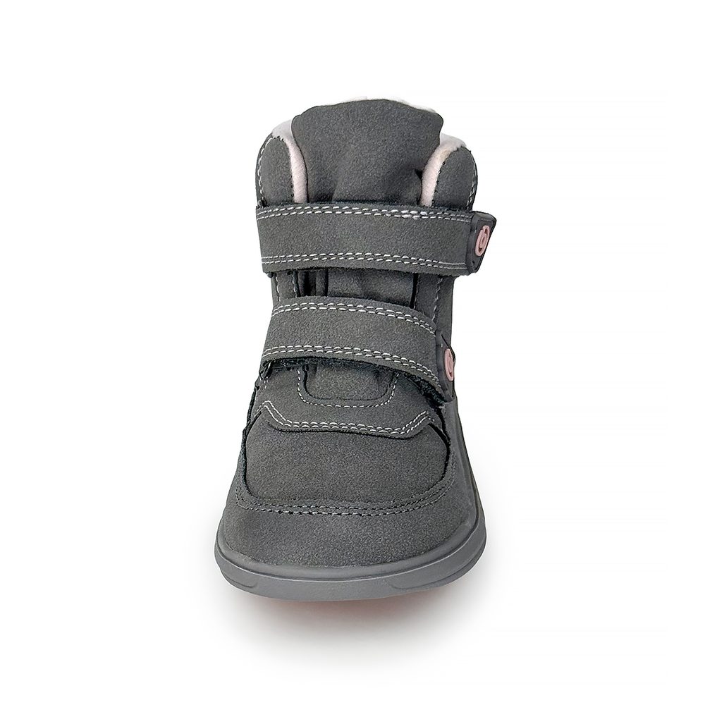 Dětské celoroční barefoot boty Bugga KIVO Grey B00199-09 - 33