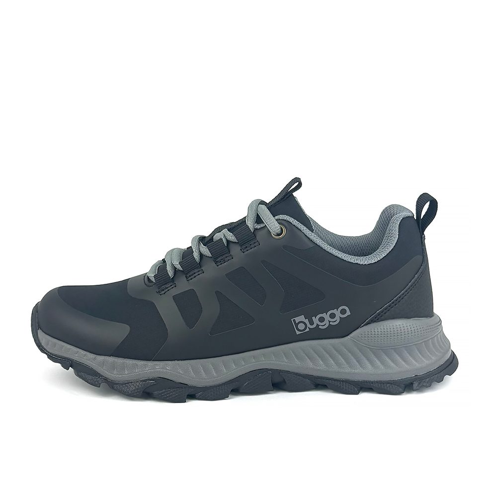 Dětské outdoorové boty na tkaničky Bugga ORZA Black B00207-10 - 40