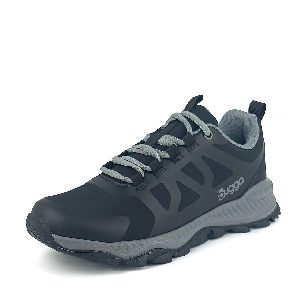 Dětské outdoorové boty na tkaničky Bugga ORZA Black B00207-10 - 40