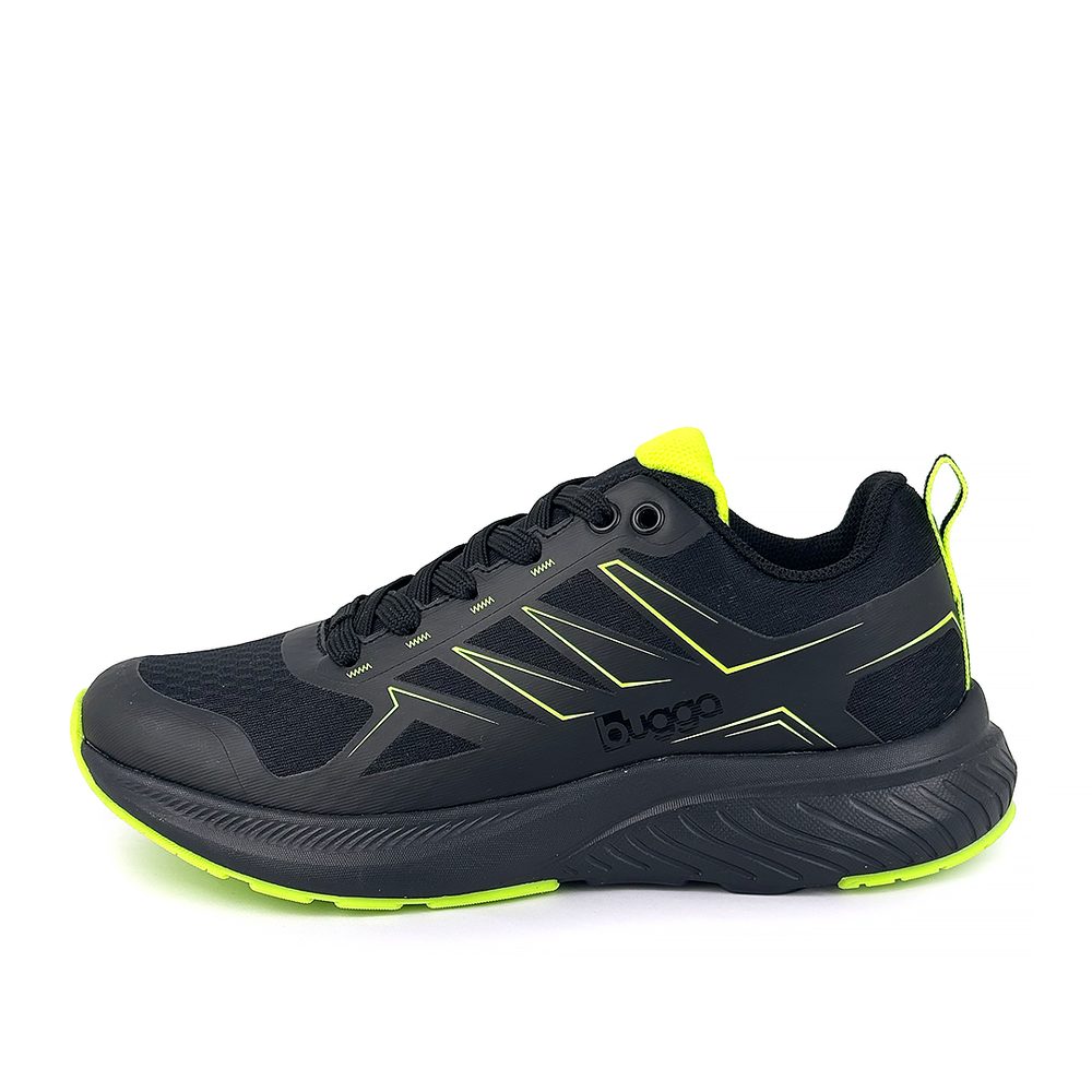 Dětské outdoorové boty na tkaničky Bugga SOLIS Black B00205-10 - 40