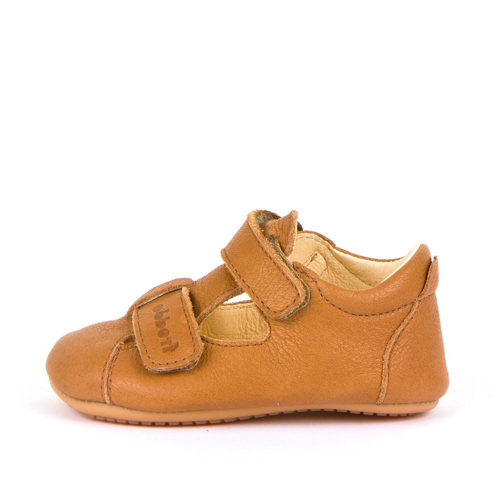 Dětské sandály PREWALKERS SANDAL COGNAC Froddo G1140003-4 hnědá - 22