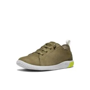 Dětské tenisky barefoot kompromis KEEN KNX LACE YOUTH martini olive/evening primrose - 32/33