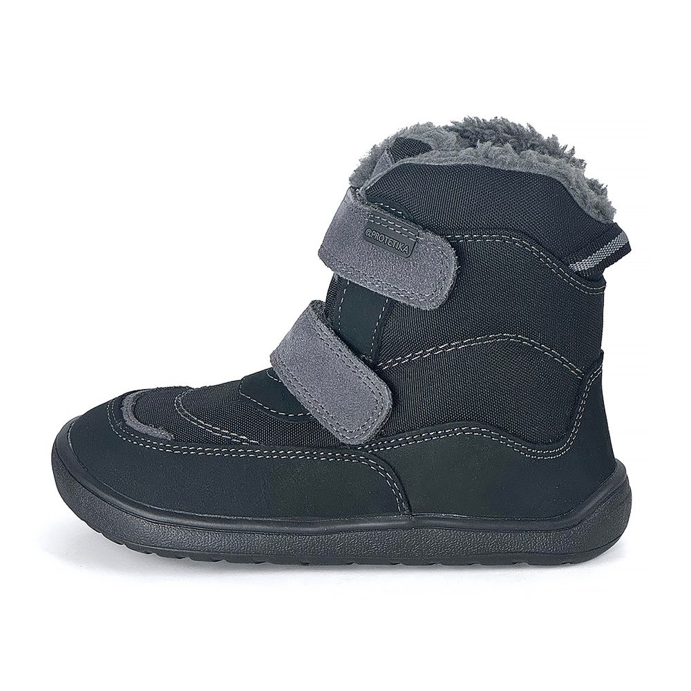 Dětské zimní barefoot boty PRO-tex Protetika - NUT BLACK - 36