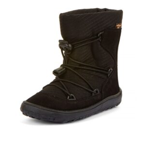 Dětské zimní barefoot boty TEX TRACK WOOL Black G3160251-13 - 32