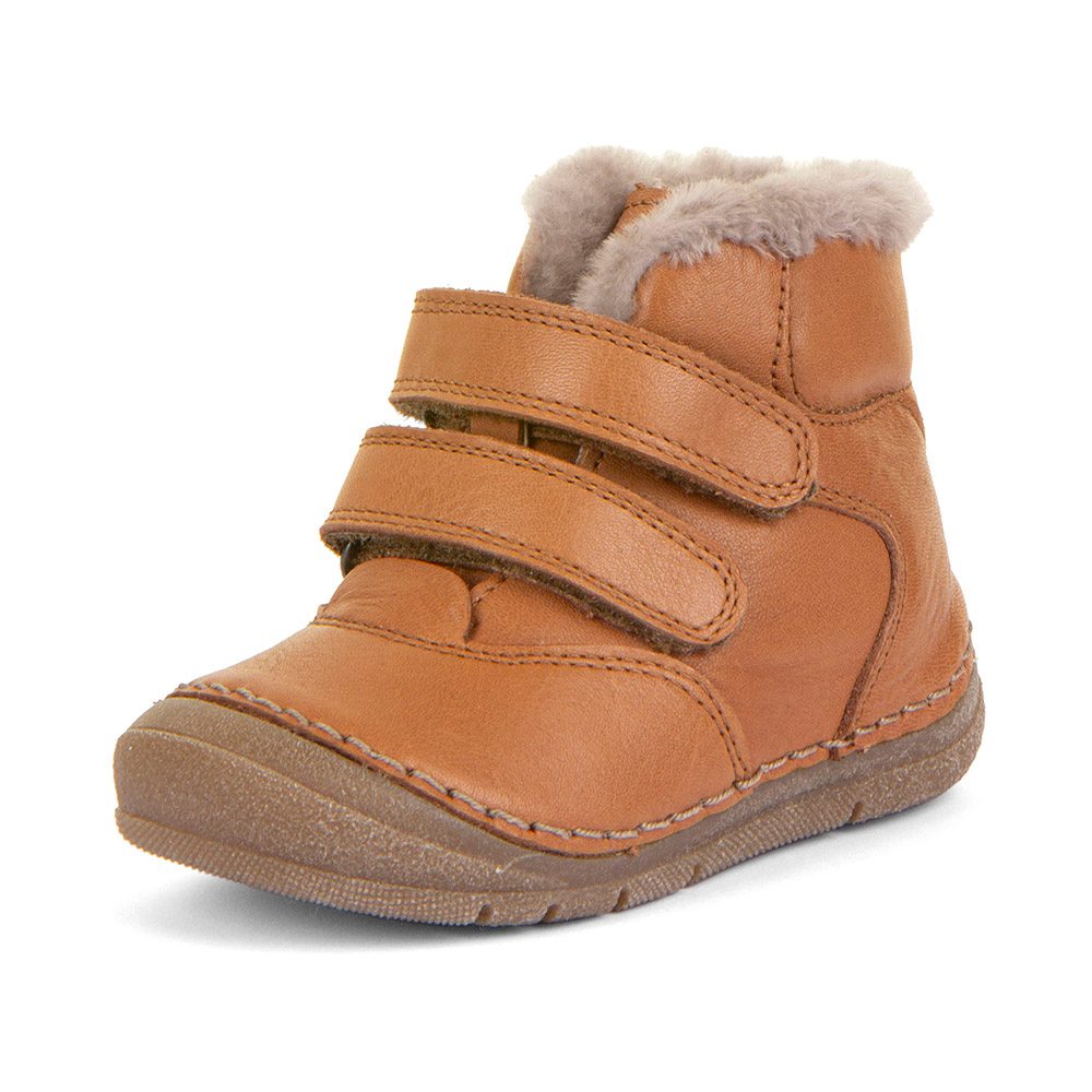 Dětské zimní boty Flexible PAIX UP WINTER Cognac