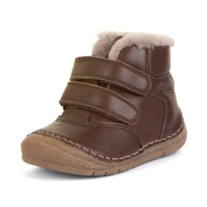Dětské zimní boty Flexible PAIX UP WINTER Dark Brown