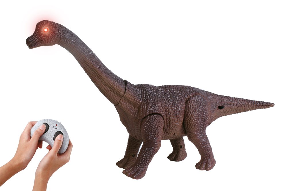 Dino Brachiosaurus RC na dálkové ovládání 18 cm
