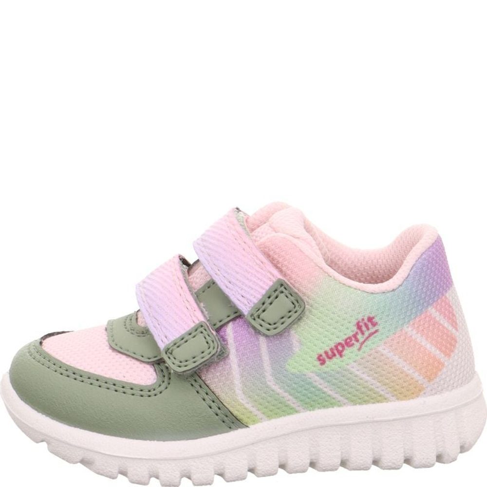 Dívčí barefit tenisky SPORT7 MINI Light Green/Purple Superfit 1-006183-7500 - 32