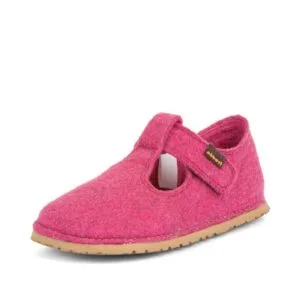 Dívčí barefoot bačkory FLEXY WOOLY Fuxia; Froddo; G1700378-6 - 30