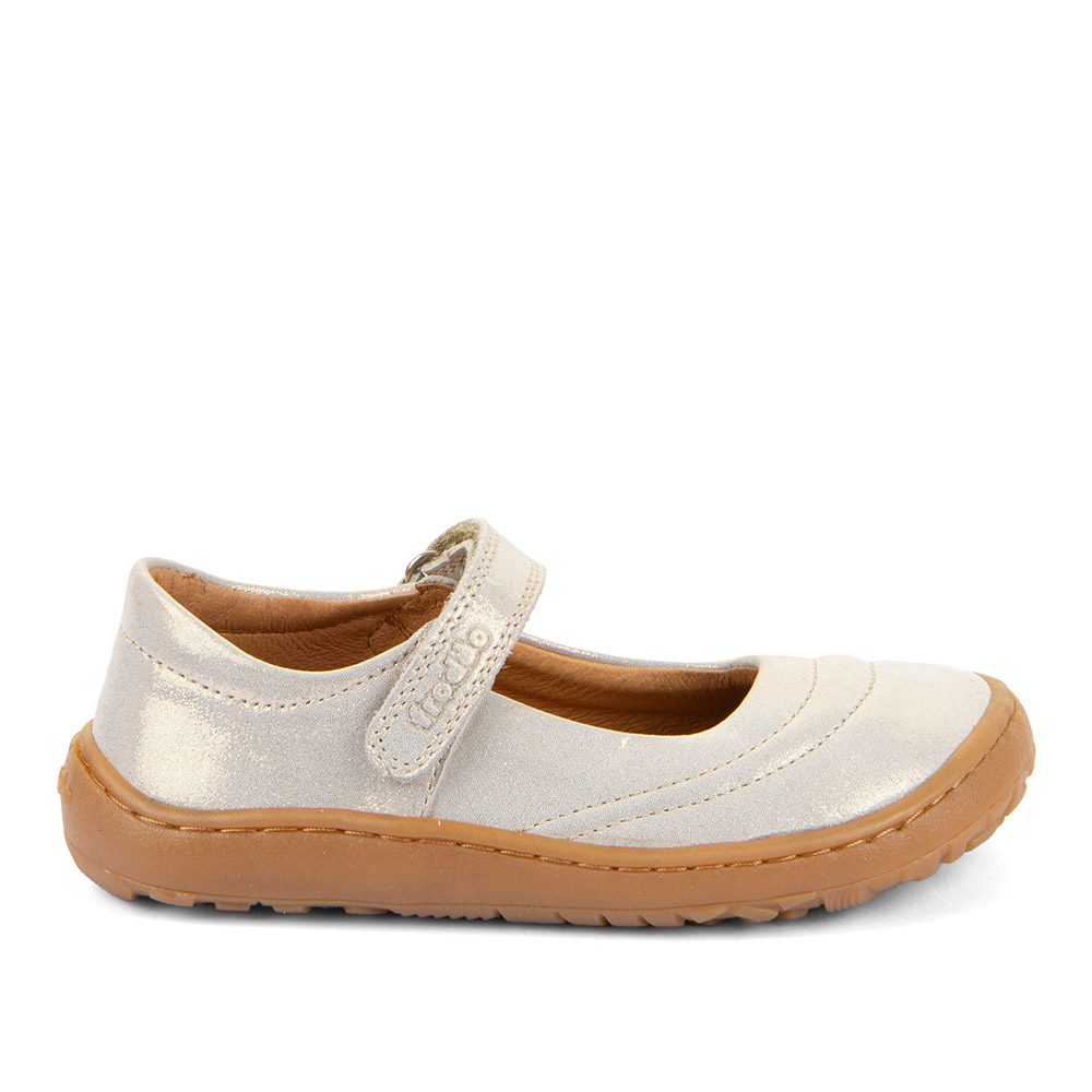 Dívčí barefoot kožené baleríny MARY J GOLD SHINE Froddo G3140195-2 - 38