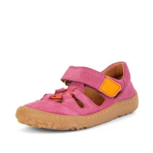 Dívčí barefoot sandály ELASTIC Fuxia Froddo G3150262-12 fuxia - 35