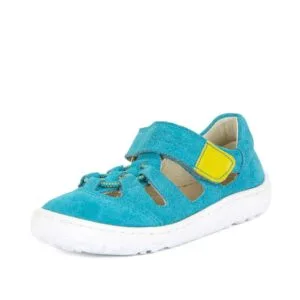 Dívčí barefoot sandály ELASTIC Turquoise Froddo G3150262-15 tyrkysová - 35