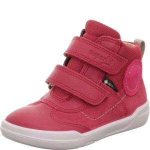 Dívčí celoroční barefit obuv Superfit SUPERFREE GTX Pink/Red 1-000544-5000 - 24