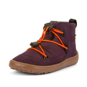 Dívčí celoroční barefoot boty TEX TRACK Purple Froddo G3110267-4 - 40