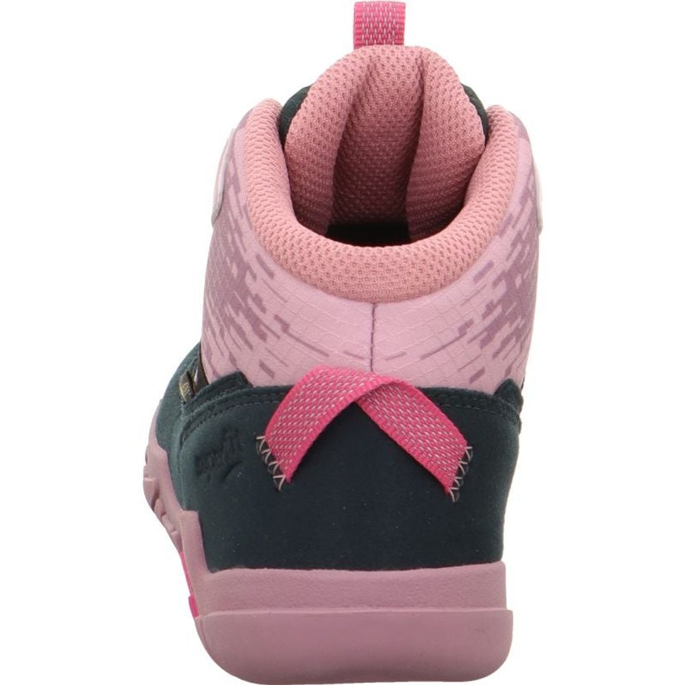 Dívčí celoroční obuv Superfit barefit TRACE GTX Green/Rose 1-006040-7010 - 33