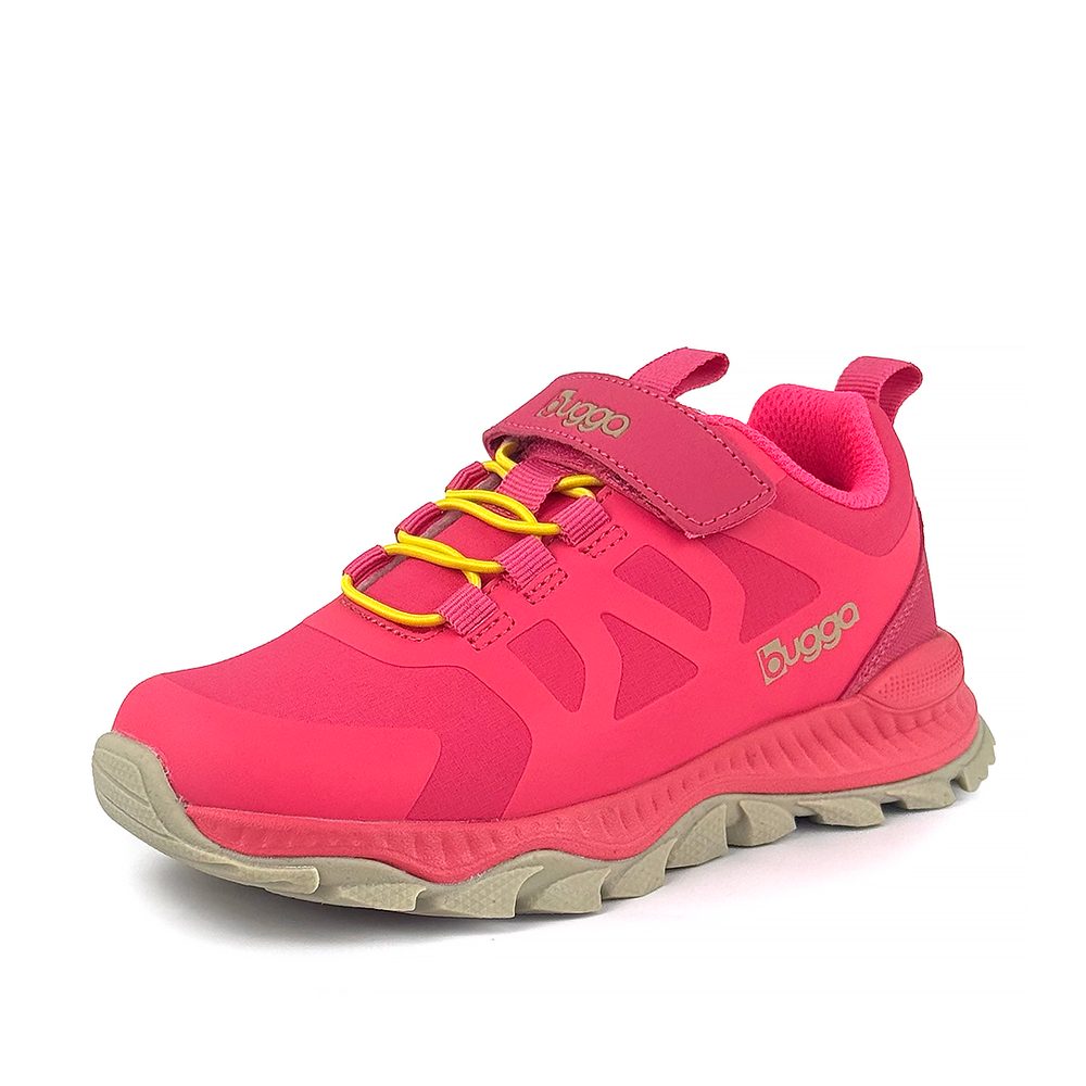 Dívčí outdoorové boty na suchý zip Bugga ORZA Pink B00206-03 - 38