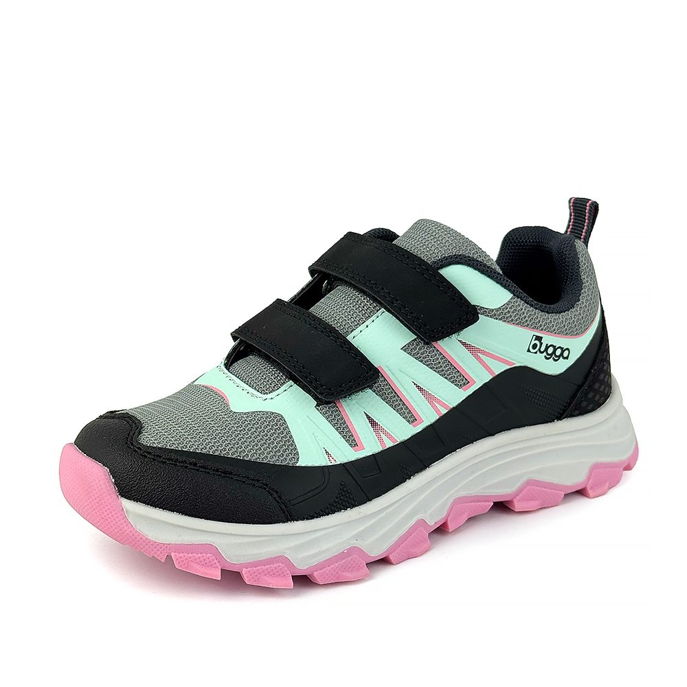 Dívčí outdoorové boty na suchý zip Bugga TARA Gray B00202-01 - 38